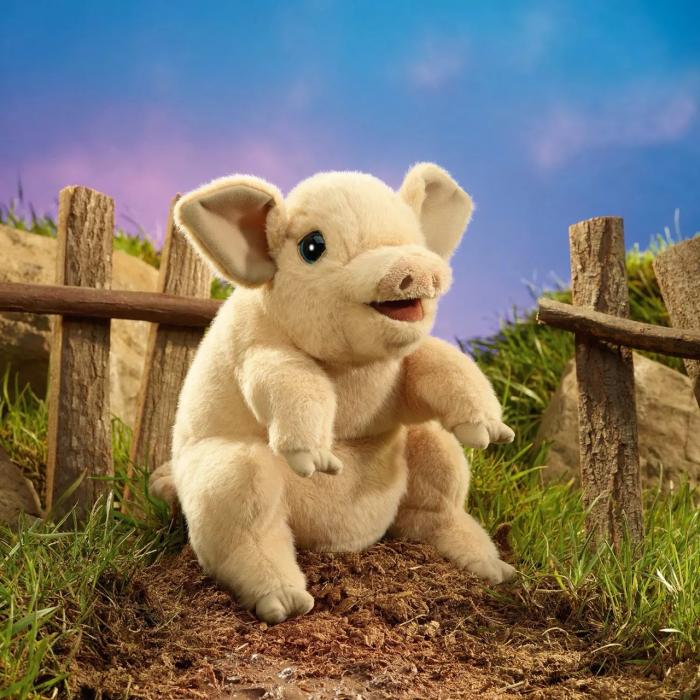 Folkmanis Handpuppe Schweinchen / Piggy - 3232